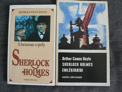 Arthur conan doyle the brixton mystery + sherlock holmes memoirs