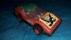 Retro plastic traffic goods condor team toy racing car small car rare according to the pictures