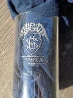 Régi Commercial 15-ös olajlámpaüveg, cilinder