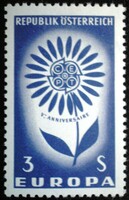 A1173 / austria 1964 europa cept stamp postal clear