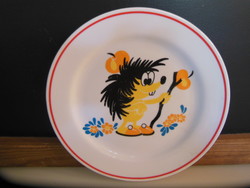 Plate - children - zsolnay - 19.5 cm - flawless