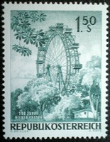 A1204 / Austria 1966 the Vienna Prater stamp postal clear