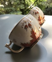 Russian porcelain teacups in one, dimitrov verbilki collector's rarity