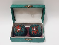 Chinese qigong musical balls in original box