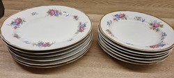 Ravenclaw pattern plates, 6 deep + 6 flat
