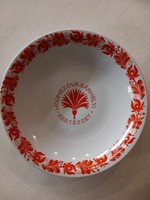 Retro Alföldi porcelán emlék tányér