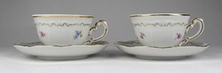 1R359 pair of old Zsolnay coffee cups
