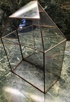 Florarium-copper-mirror-glass