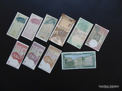10 darab külföldi szép ropogós bankjegy 03