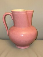 Zsolnay jug from the pink series