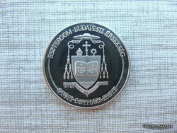 Győri Püspöki Székesegyház emlékérem 31.25 gramm 925 - ös ezüst