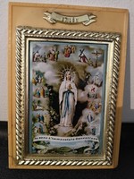 Kegytárgy, szentkép keretben, 20 x 14 cm    1.000 Ft