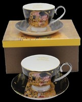 Klimt tea cup with small plate (20309)
