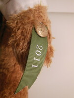 Teddy bear - harrods - 2011 - limited edition - 34 x 26 cm - plush - from collection - exclusive - flawless