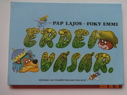 Lajos Pap: forest fair - old storybook, poetic tale with Foky Emmi's drawings