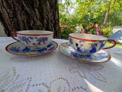Japanese hand painted porcelain teacups