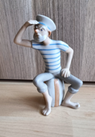 A rare porcelain sailor from Köbány