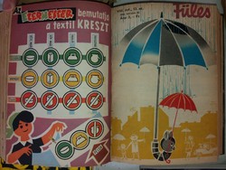 HUF 4,000! The 1964-65 issues of Ezermester and füles magazine bound together.