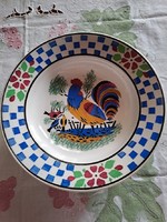 Wilhelmsburg rooster wall plate with hanger
