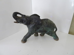 Bronze elephant.