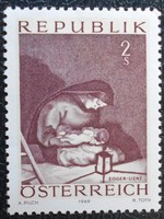 A1318 / Austria 1969 Christmas stamp postal clear