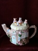 English porcelain fabulous teapot!