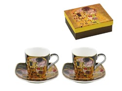 Klimt coffee set in gift box (20183)
