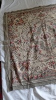 Antique woven tablecloth, textile for a museum environment