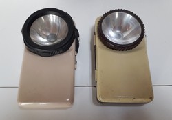 2 retro flashlights