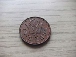 1  Cent    1973   Barbados