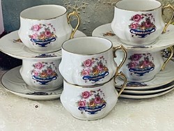 French porcelain cappuccino set.