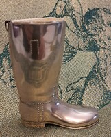 Silver-plated toothpick holder boots (l4733)