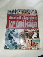 Magyar Könyvklub - A második világháború krónikája - olvasatlan és hibátlan példány!!!