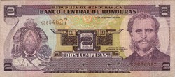 2 lempira 2000 Honduras 3.