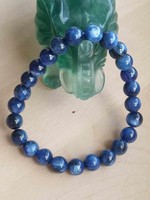 Kyanite bracelet made of 8 mm beads