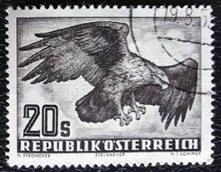 A968p /  Ausztria 1952 Madár - sas bélyeg pecsételt