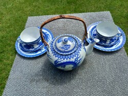 Japán két személyes porcelán reggeliző szett