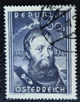A949p /  Ausztria 1950 Andreas Hofer bélyeg pecsételt