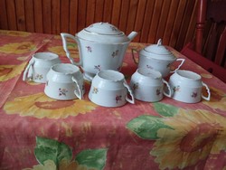 Zsolnay incomplete tea set