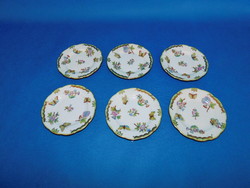 Víctória Herend set of 6 cookie plates