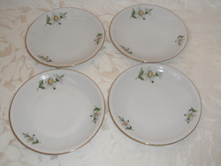 Alföldi porcelain small plate with daisies (4 pcs.)