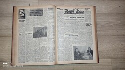 Petőfi's Népe newspaper bound together, 1966