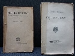 The novels of László Lakatos (1917, 1919) - single editions