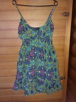 Gringo m/l cotton petticoat patterned dress with straps