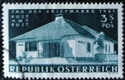 A1100p /  Ausztria 1961 Bélyegnap bélyeg pecsételt