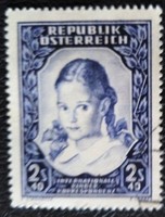 A976p /  Ausztria 1952 Nemzetközi Gyermek Levelezés bélyeg pecsételt