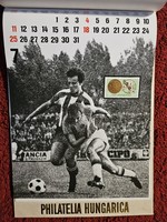 Philatelia hungarica 1976 stamp calendar