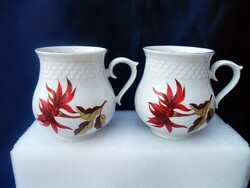 2 Hóllóházi mugs with pot bellies