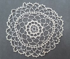 Old lace porcelain, 10 cm under decorative object.