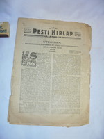 Sunday of the Pest newspaper - July 22, 1928 - antique newspaper